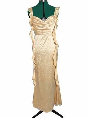 knee length dresses for ladies Carmel One-Shoulder Sash Maxi Dress Rockmelon main image 1